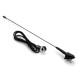 AMIO AUTÓANTENNA 41CM 5MM ADAPTER