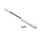 AMIO AUTÓANTENNA ALUMINIUM 20CM 5/6MM ADAPTER