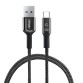 AMIO TÖLTŐKÁBE USB+USB-C 100CM