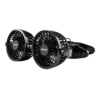 AMIO DUPLA AUTÓVENTILÁTOR 4" 12V KLIPSZESVENTILÁTOR