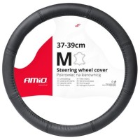 AMIO KORMÁNY VÉDŐ MODERN TERMÉSZETES BŐR M 37-39CM