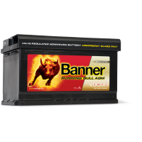 Banner Running Bull AGM 12V 80AH 800A Jobb+ Akkumulátor
