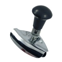 CAR COMMERCE KORMÁNY TEKERŐ GOMB - EZÜSTKORMÁNYVÉDŐ