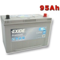Exide Premium 95Ah 800A Jobb+ Ázsia (EA954)88 - 110 AH