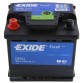 EXIDE EXCELL 12V 50AH 450A BAL+