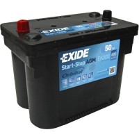 EXIDE AGM 12V 50AH 800A START-STOP AKKUMULÁTOR JOBB+ 