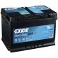 Exide Start Stop AGM 70Ah 760A Jobb+ EK700