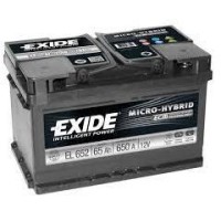 EXIDE ECM 12V 75AH AKKUMULÁTOR JOBB+ EL752