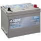 Exide Premium 75Ah 630A jobb+ Ázsia (EA754)