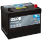 Exide Premium 75Ah 630A jobb+ Ázsia (EA754) 