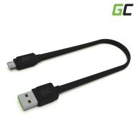 GREEN CELL MICRO USB TÖLTŐKÁBEL 25 CM GYORSTÖLTÉSI TÁMOGATÁSSAL