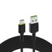 GREEN CELL TÖLTÖKÁBEL USB - USB-C 120CM