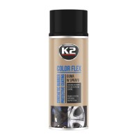 K2 COLOR FLEX - FÉNYES FEKETE 400ML