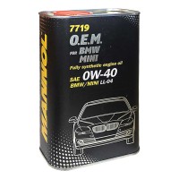 7719 0W-40 1L BMW MINI LL-04 SN/CF - www.parts-zone.hu 7719 0W-40 1L BMW MINI LL-04 SN/CF0W-40