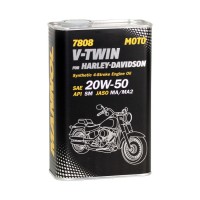 MANNOL 7808 V-TWIN FOR HARLEY DAVIDSON 20W-50 1L