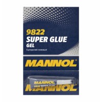 MANNOL 9822 GEL SUPER GLUE - PILLANATRAGASZTÓ ZSELÉRagasztó