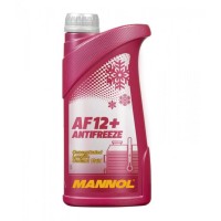 MANNOL 4112-1 - AF12+ LONGLIFE ANTIFREEZE FAGYÁLLÓ KONCENTRÁTUM, PIROS, 1LIT.PIROS