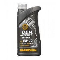 MANNOL OEM FOR RENAULT NISSAN 5W-40 1 LITER - www.parts-zone.hu MANNOL OEM FOR RENAULT NISSAN 5W-40 1 LITER5W-40