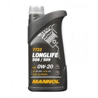 MANNOL 7722 LONGLIFE 508/509 MOTOROLAJ SAE 0W-20 SZINTETIKUS 1L
