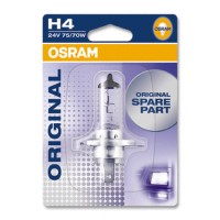 Halogen OSRAM  64196 P43t 24V 75/70W H4 01BJÁRMŰIZZÓK