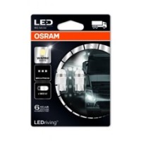 OSRAM LEDriving® 2824WW 1W 24VIH W2.1X9.5D 02BJÁRMŰIZZÓK