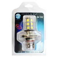 Blister 1x LED X44 - H4 18xSMD5050 12V White