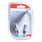 Blister 2x LED L326 - W5W 3W 12V lens CREE CANBUS White