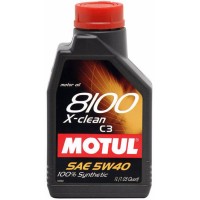 MOTUL 8100 X-CLEAN 5W-40 1 LITER5W-40