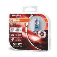 OSRAM  NIGHT BREAKER® LASER +150% H4 12V 60/55W DUO