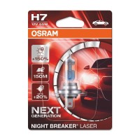 OSRAM NIGHT BREAKER® LASER +150% H7 Bliszter