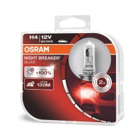 OSRAM NIGHT BREAKER SILVER H4 12V 60/55W DUO