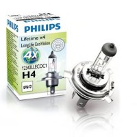 IZZÓ 12V  H4  60/55W  LONGLIFE ECOVISIONHALOGÉN IZZÓ