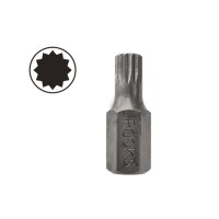 Bit 10 mm (3/8), SPLINE M6 x 30 mm, 20 p