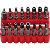 CSAVARHÚZÓ KÉSZLET, SPECIÁLIS PROFILOK, 33 DB-OS KÉSZLET.BITHEGYEK, BIT KÉSZLETEK