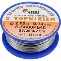 FORRASZTÓ ÓN (TIN) SN60PB40 2,0/100SFORRASZTÓ ESZKÖZÖK