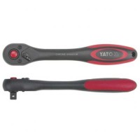 Yato racsnis hajtókar, 1/4", CrV, 72T - www.parts-zone.hu Yato racsnis hajtókar, 1/4", CrV, 72TRACSNISKULCSOK