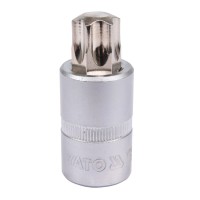 Yato csavarhúzó bitfej, torx, 1/2", T70, L55mmTORX KULCSOK