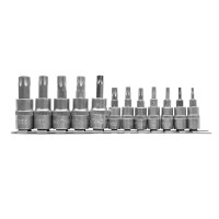Bithegy dugófejjel Torx 12 r. (1/4  col L=37mm T8-T30, 3/8 col L=48mm T40-T55)  YATO
