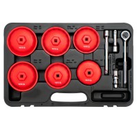Yato olajszűrő leszedő készlet, 15db, 3/8"