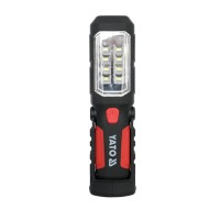 LED lámpa elemes (8+1 LED) 3x1,5 V YATO