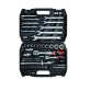 Yato dugókulcs készlet, 1/2", 1/4", 82 darabos, CrV