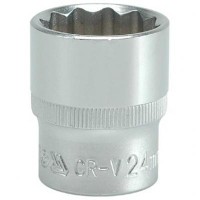 Dugókulcs 24 mm 1/2 col 12 szögletű YATO*DUGÓKULCSOK