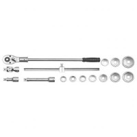 "Dugókulcs készlet 15 részes 3/4"": 30-60 mm CrV. YATO PROFI"DUGÓKULCSOK