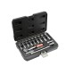 Dugókulcs készlet 23 részes 1/4 col: 4-13 mm YATO