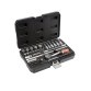 Dugókulcs készlet 42 részes 1/4 col: 4-14 mm S2 YATO