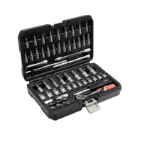 Dugókulcs készlet 56 részes 1/4 col: 4-13 mm CrV YATO