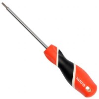 Yato Torx csavarhúzó, lyukas, T8x75mm 