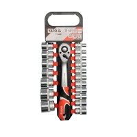 Dugókulcs készlet 19 részes 1/2 col: 8-32 mm CrV YATO - www.parts-zone.hu Dugókulcs készlet 19 részes 1/2 col: 8-32 mm CrV YATODUGÓKULCSOK