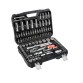 Dugókulcs készlet 108 részes 1/2 col 10-32mm, 1/4 col 4-14mm CrV YATO