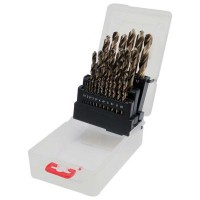 Csigafúró készlet 25 részes HSS Co 1-13 mm YATO